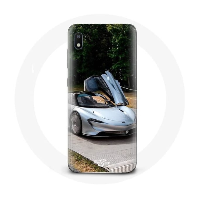 Case voor Samsung Galaxy A10 Formule 1 McLaren Car Grijs