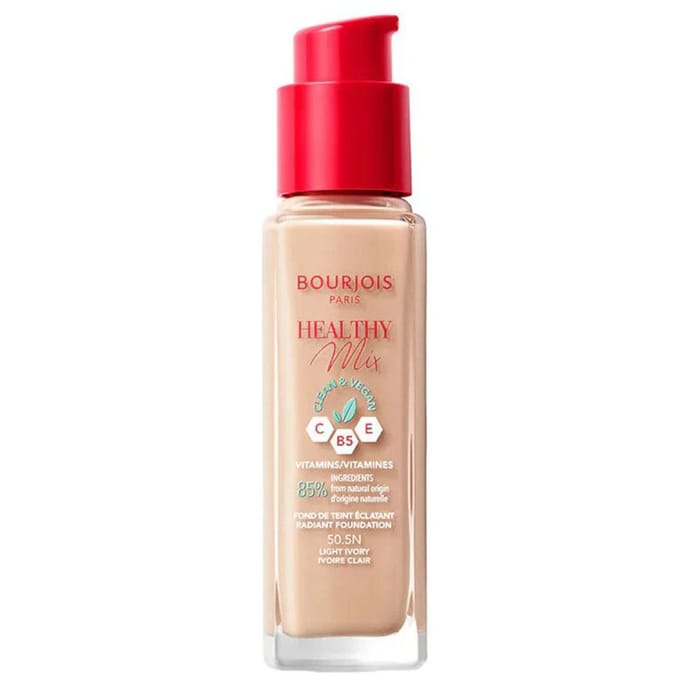Bourjois - Healthy Mix Clean Vegan Foundation N50.5 LIGHT IVORY