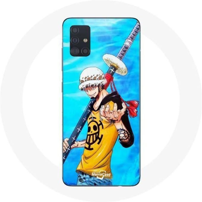 Coque Samsung Galaxy A51 One Piece Manga Trafalgar Law
