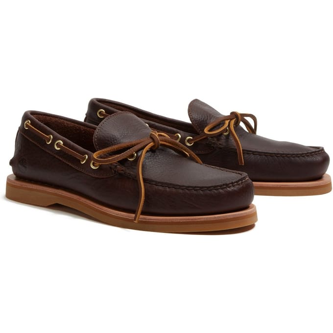 Timberland Boat Shoe Dark Brown Größe: 40 | Loafer Outlet | Herren | Braun