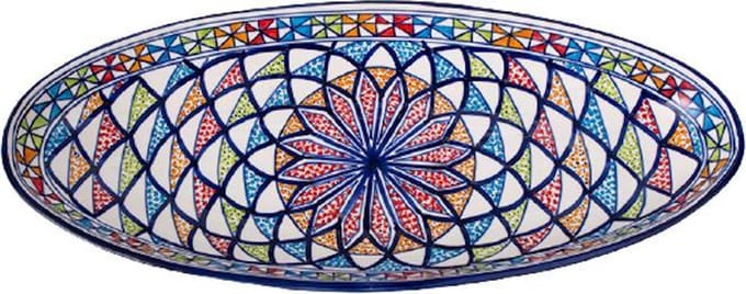 Schaal ovaal Naoura 50 cm | OS.NA.50 | Dishes & Deco