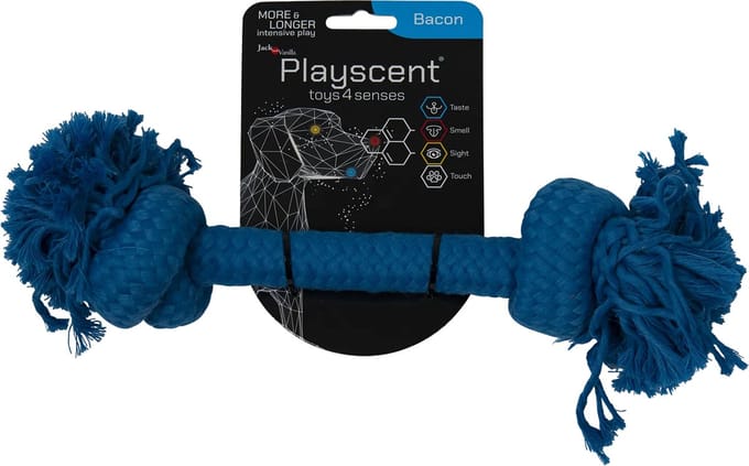 Jack and Vanilla JV PLAYSCENT Touw Bacon 32cm