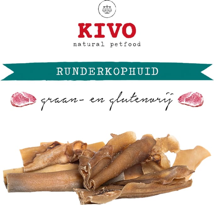 Kivo Runderkophuid Gezaagd - 2 x 400 g