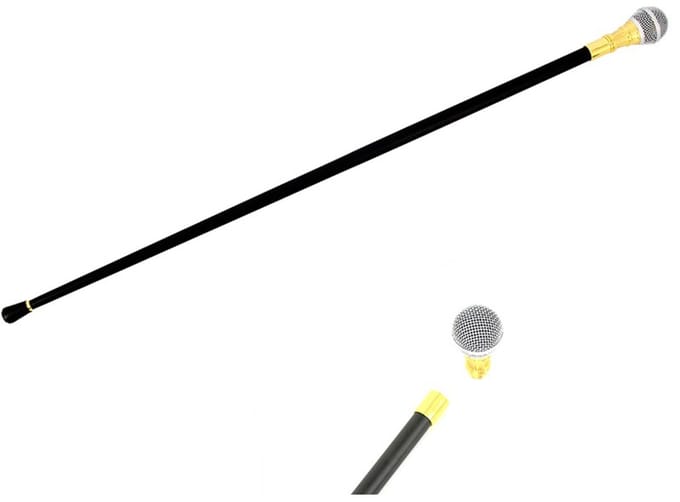 Wandelstok Microfoon