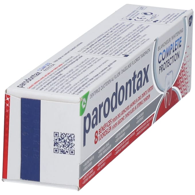 Parodontax Complete Protection Whitening tandpasta tegen bloedend tandvlees 75ml