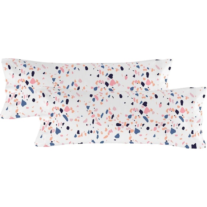 Set van 2 kussenslopen Terrazzo | Blanc