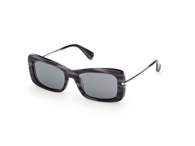Maxmara MM0194 Light blue/striped 54/18/135 WOMAN Zonnebrillen
