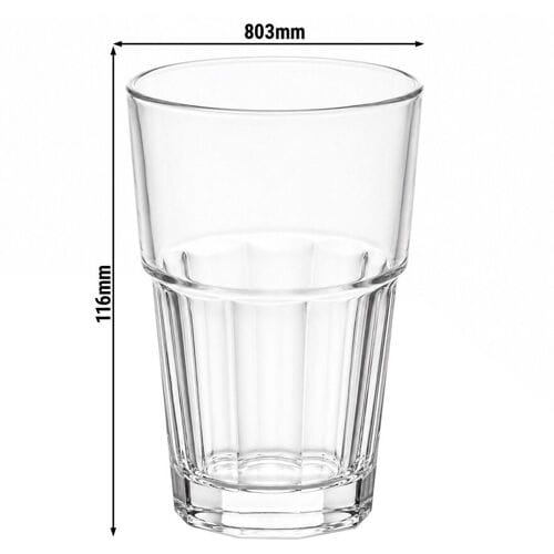 GGM Gastro (50 Stück) Polycarbonatglas - Transparent - 250ml