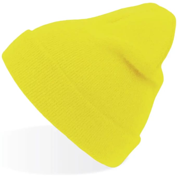 Atlantis Headwear - Wind Beanie - Yellow Fluo - One Size