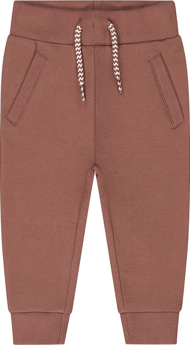 Dirkje-Jongens Jogging Broek Bruin = Maat 56