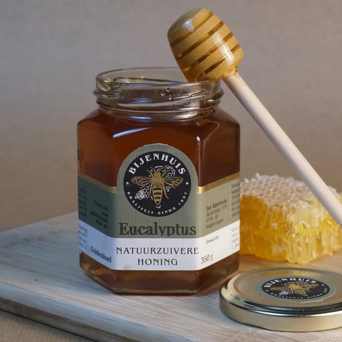 Het Bijenhuis Wageningen - Eucalyptushoning - 350 g