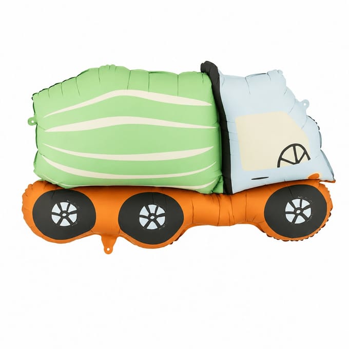 PARTYDECO - Folieballon betonmixer 81 x 48 cm