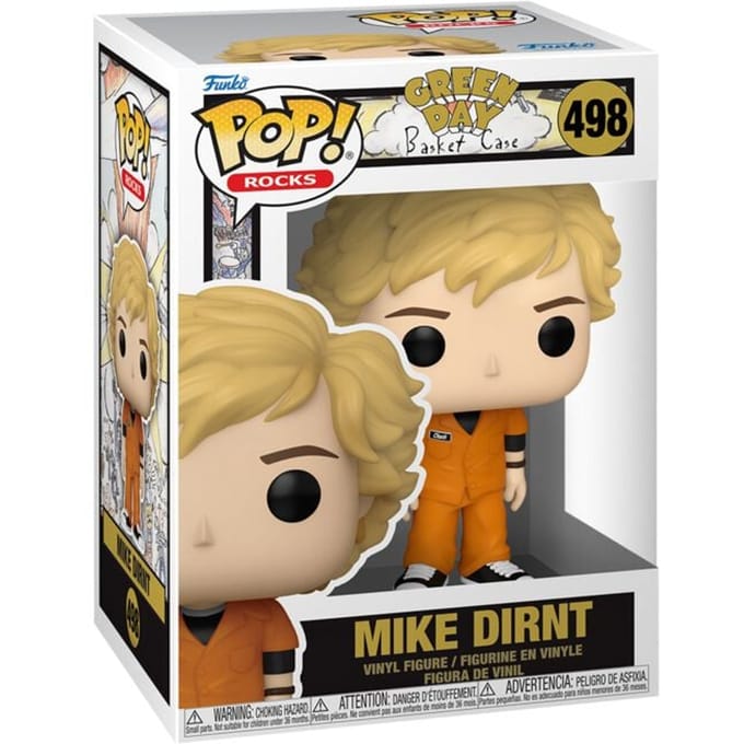 Green Day Mike Dirnt (Basket Case) (Pop Rocks) Vinyl Figur 498 Unisex Funko Pop! - Neutraal - Standard