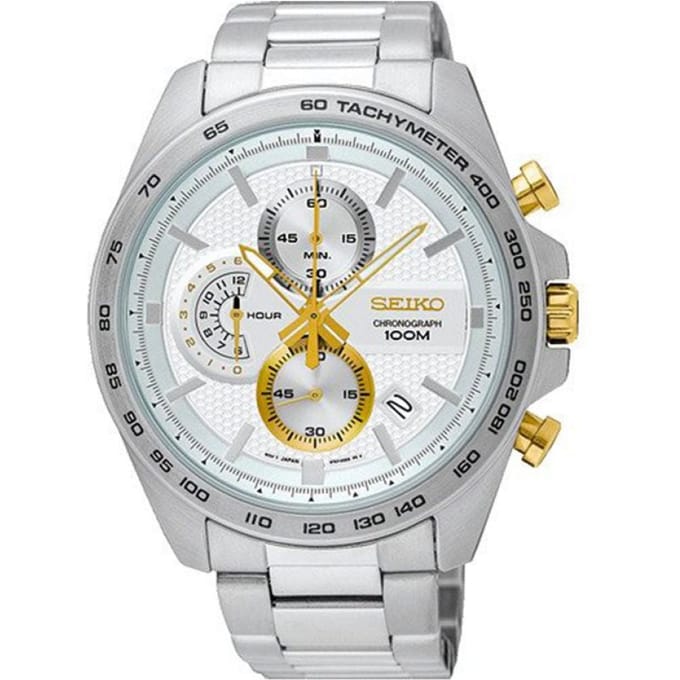 Seiko SSB285P1 Heren Horloge 44mm 10 ATM