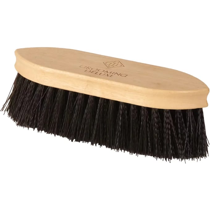 Houten borstel voor een paard Grooming Deluxe Classic short
