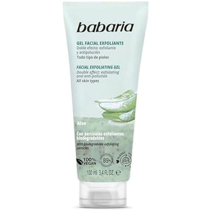 Babaria Aloë Vera Gel Gezichts Exfoliant 100 ml