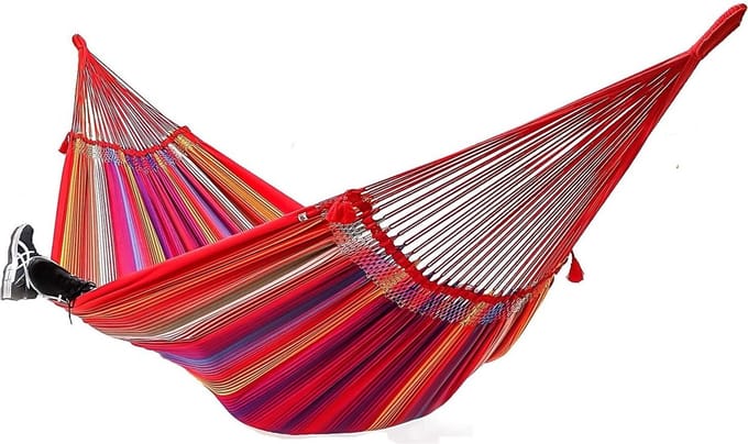 Hangmat Primavera Macramé Large met hoog draagvermogen