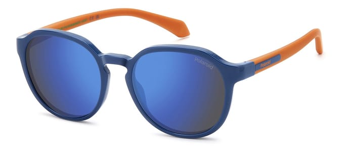 Polaroid Zonnebril PLD 8078/S Kinderen Blauw Polariserend Eco friendly Material