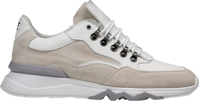 Floris van Bommel Floris van Bommel De Zager Sneakers wit G1/2 Leest