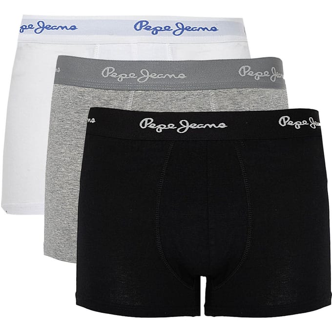 Pepe Jeans Boxershorts Isaac 3-Pack Mannen zwart
