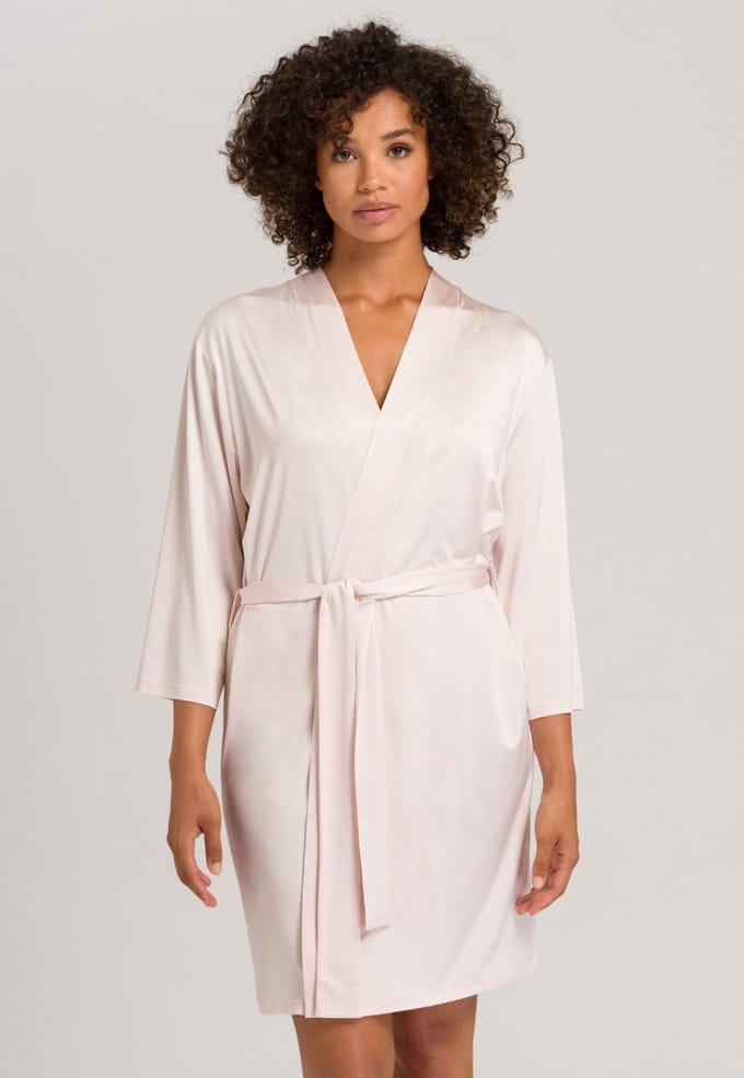 Hanro Mae Kimono 072352 Bonbon - maat L