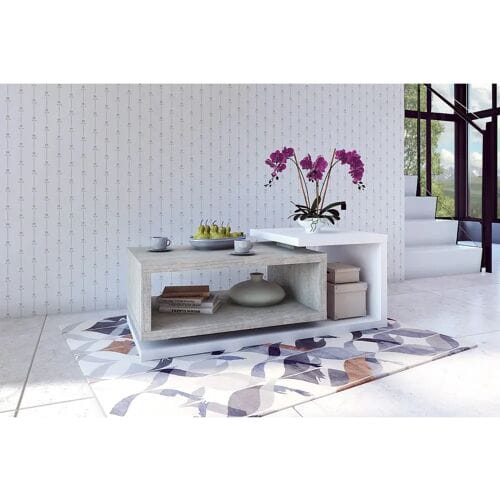 Salontafel met opbergruimte BOTA 120×60 cm