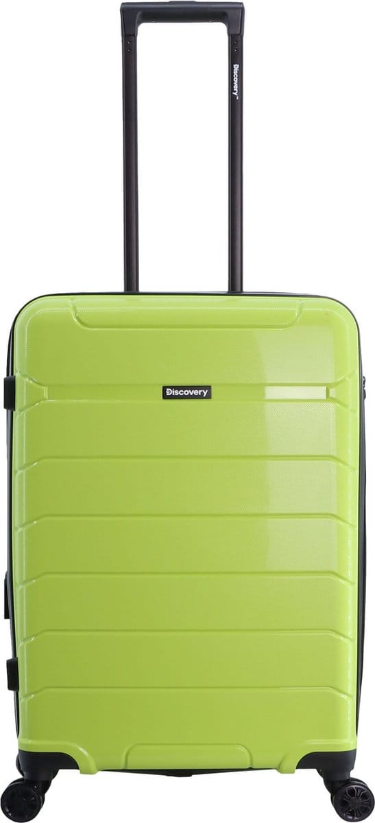 Discovery Skyward Harde Koffer / Trolley / Reiskoffer - 65 cm (Medium) - Lime - Lime / Medium