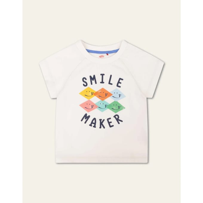 Oilily Tristan T-Shirt- maat116/6yr Wit