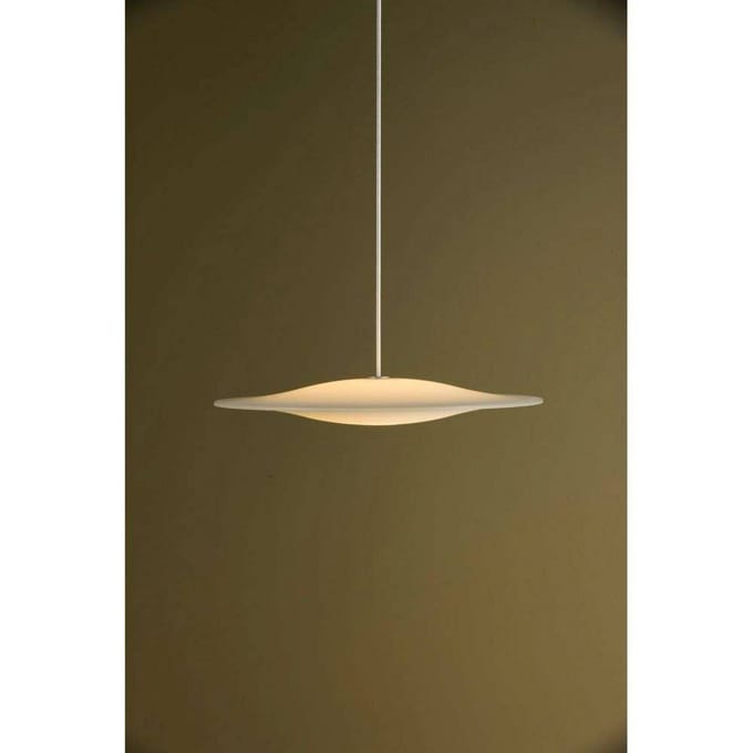 Piet Hein Sinus 550P Hanglamp Opaal met Wit Snoer