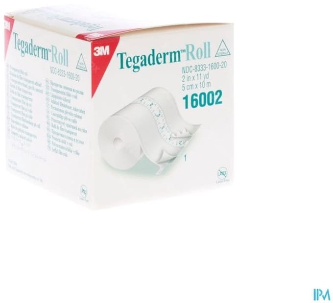 3M Tegaderm Roll transparant Filmverband  5cm x 10 m