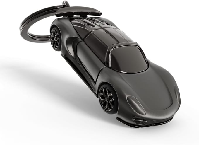 Metalmorphose Sleutelhanger Black Supercar