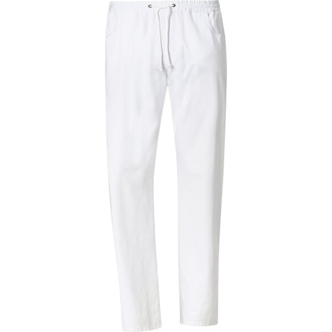 Jan Vanderstorm herren Jeans Met Elastische Band - 33 - wit - Plus Size