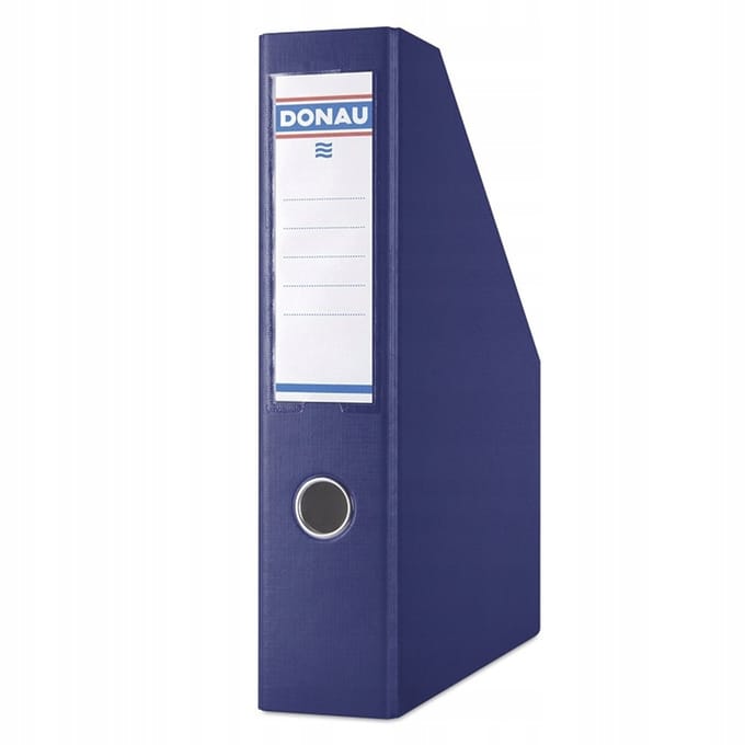 Donau Opvouwbare Documentenbak A4/75mm Marineblauw