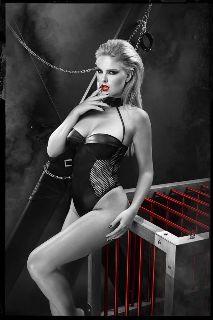 Demoniq Keto wetlook body XS/S