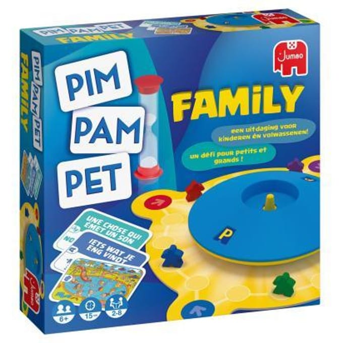 Jumbo 19779 Pim Pam Pet Family Bordspellen