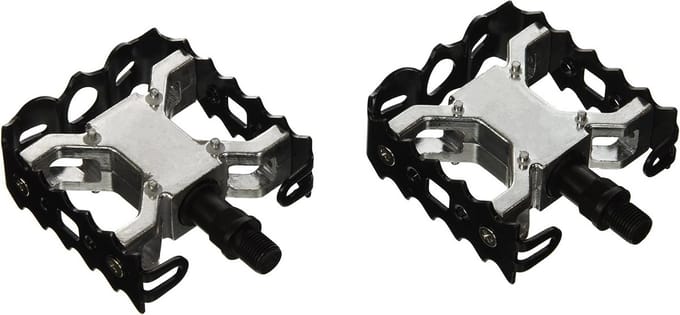 Robuuste Aluminium Fiets Pedalen Zwart met Grote Grip 1/2 Inch