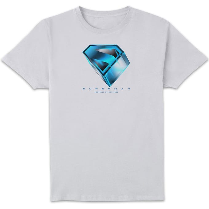 DC Comics Superman Retro Superman Logo Unisex T-Shirt - White - M