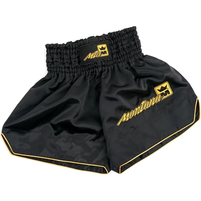 Kickboksbroek in satijn polyester Montana Multibox