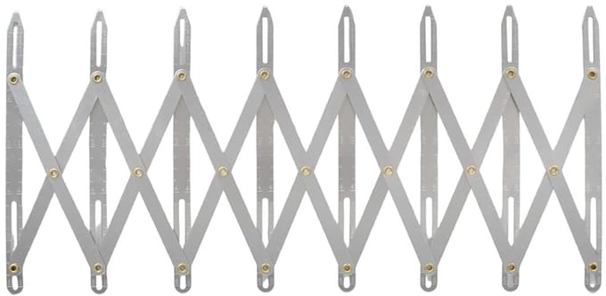 Cosensi - Uitbreidbare Metalen Ringmaat voor Naaiprojecten