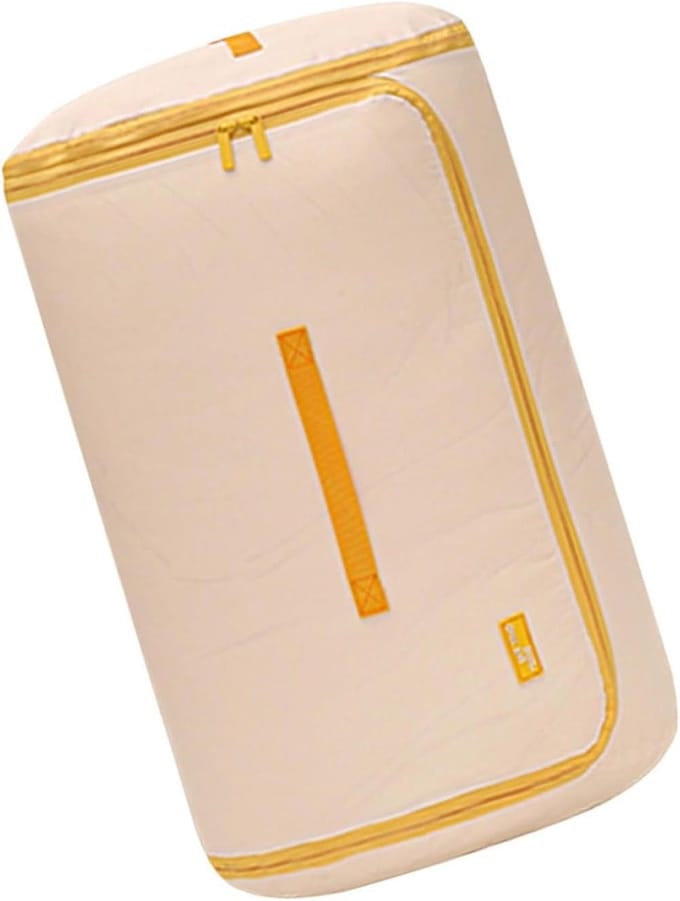 Opslag Container - Kledingzak - Ruimte Besparen - Waterdicht Polyester - Large - Romig Geel