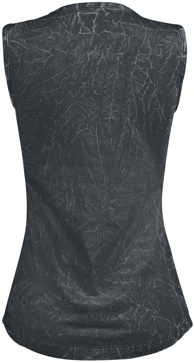 R.E.D. by EMP Top - Longing For Evil - S tot XXL - voor Vrouwen - zwart