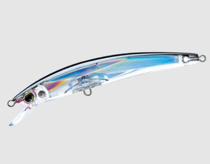 Yo Zuri 3D Crystal Minnow DD 130 mm drijvend kunstaas F1153-C4 (6447) gray
