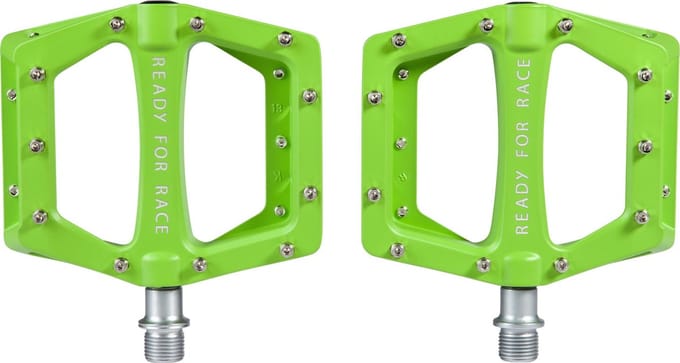 RFR PEDALS FLAT RACE GREEN