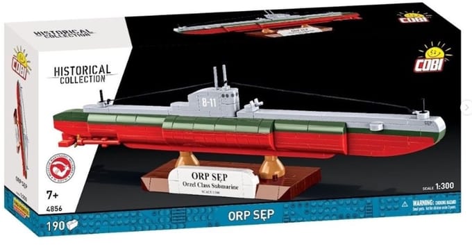 COBI 4856 Poolse Onderzeeër ORP SEP