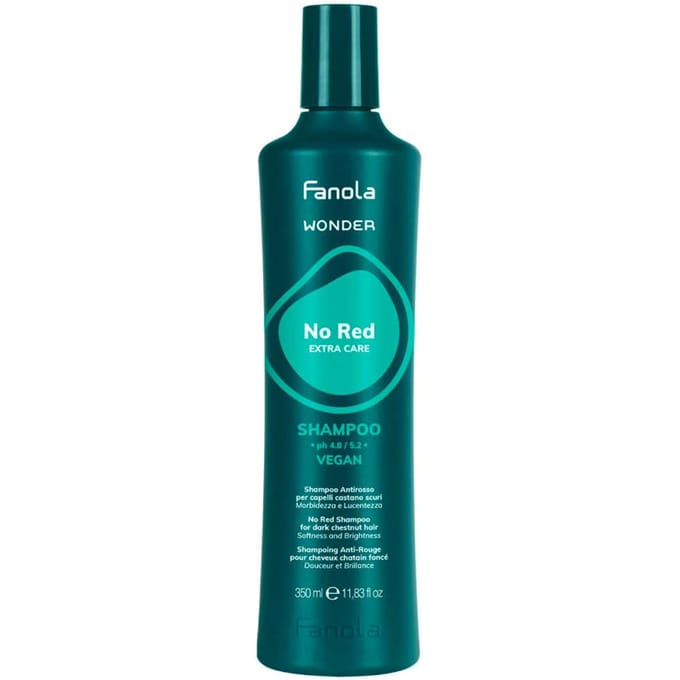 Fanola Wonder Geen rode shampoo Shampoo zonder siliconen Dames 350 ml