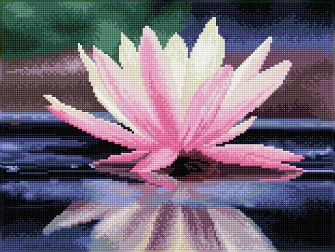 DIAMOND DOTZ Reflections - Diamond Painting - 17.595 Dotz - 41x31 cm