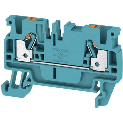 Weidmüller 1521880000 Doorgangsklem 5.1 mm Spanveer Blauw 100 stuk(s)