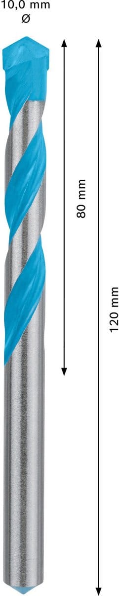 Bosch 2608900626 EXPERT universeelboor CYL-9 MultiConstruction - 10 x 80 x 120mm