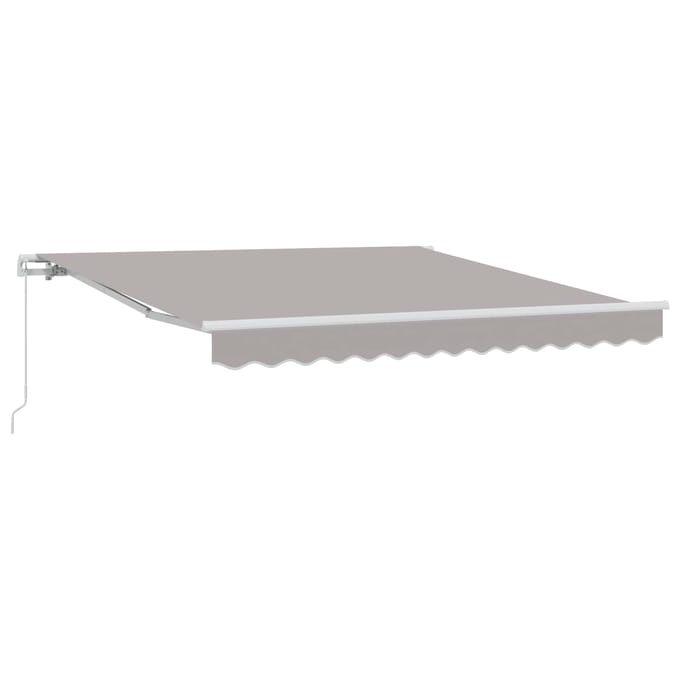vidaXL - Uitschuifbare - luifel - Lichtgrijs - 300 - x - 250 - x - 165 - cm