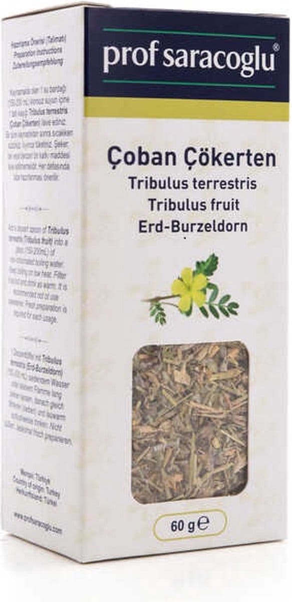 Prof Saracoglu Tribulus Fruit (Tribulus terrestris) - 60 g